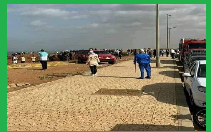 وفاة شخص بسدي موسى بعدما تطاير في السماء بسبب الرياح القوية بسلاا