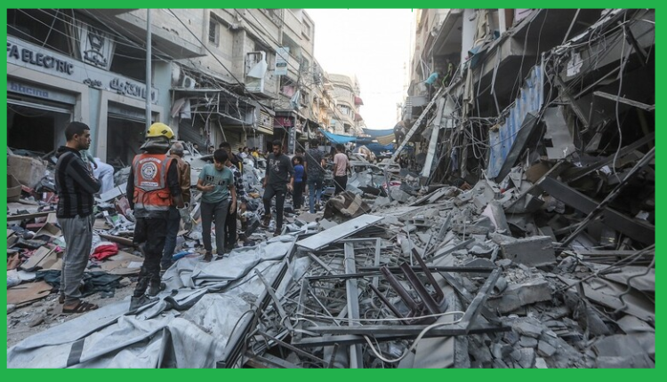 ارتفاع حصيلة القتل...ى بفلسطين والقصف مستمر من طرف العدوان الإسرائيلي