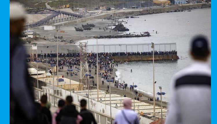 "حراكة" جزائريون يغزون سبتة المحتلة