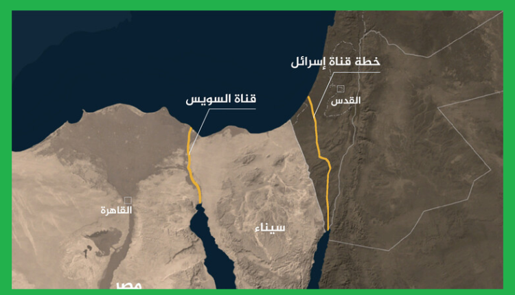 المخطط أكبر من غزة .... الإستيلاء على قناة السويس ضمن مخططات إسرائيل و أمريكا