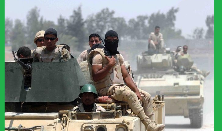 الجيش المصري يعزز قواته قرب غزة