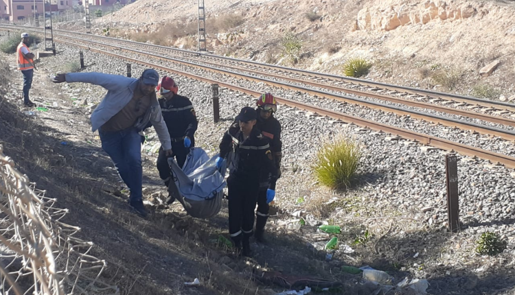 سطات : وفاة سيدة بعد ان صدمها قطار متجه نحو مراكش