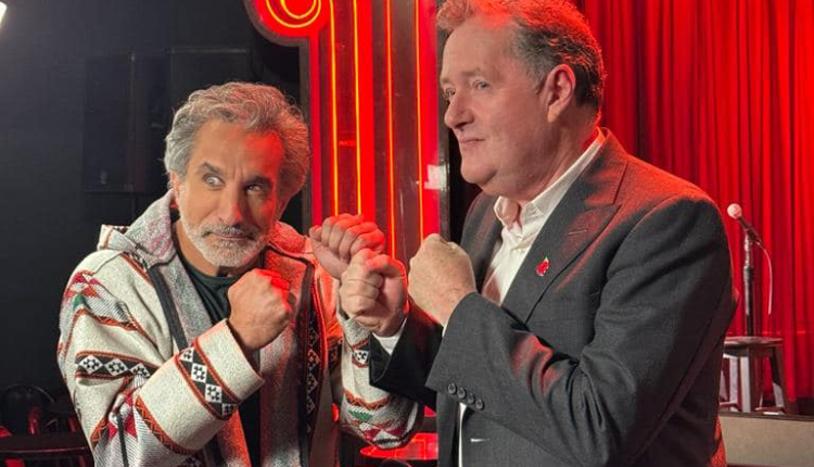 باسم يوسف في مواجهة مورغان حول القضية الفلسطينية