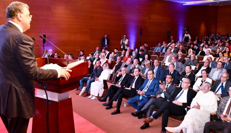 وزيرالعدل ينعي الراحل أحمد شوقي بنيوب بالحفل التأبيني المنعقد بالمكتبة الوطنية بالرباط