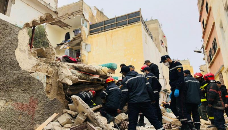 انهيار أربع منازل بالدار البيضاء