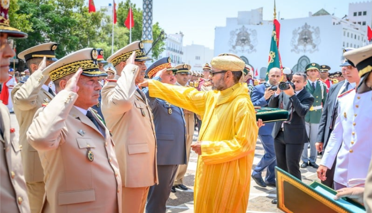 الملك يطلق اسم والدته الأميرة للا لطيفة على فوج الضباط المتخرجين الجدد