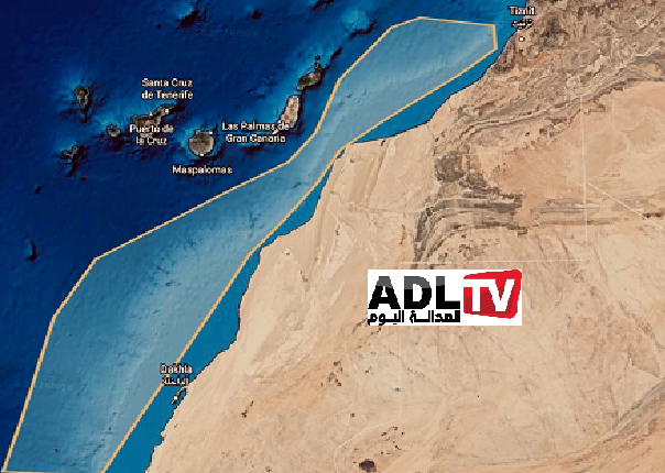 الحدود البحرية المغربية