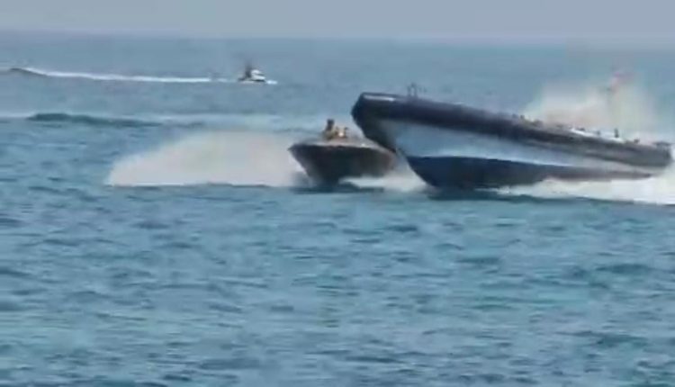 جديد المناورة الخطيرة التي قام بها عناصر الحرس المدني الإسباني