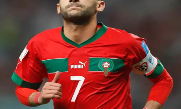 الدولي المغربي "حكيم زياش" ينتقد دعم الإبادة الجماعية ويطالب بدعم الشعب الفلسطيني