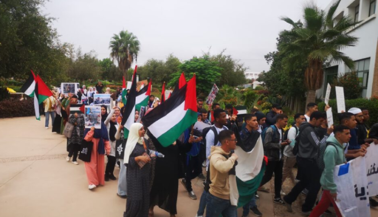 إضراب طلابي يشل الجامعات المغربية تخليداً ل"طوفان الأقصى" ودعماً لفلسطين
