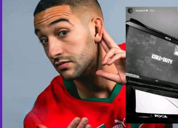 حكيم زياش في "Call of Duty"