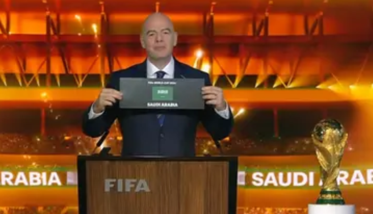 السعودية تفوز باستضافة كأس العالم 2034