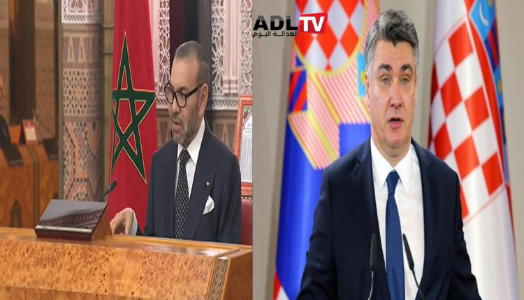 جلالة الملك "محمد السادس" يبرق مهنأ "ميلانوفيتش" بمناسبة إعادة انتخابه رئيساً لكرواتيا