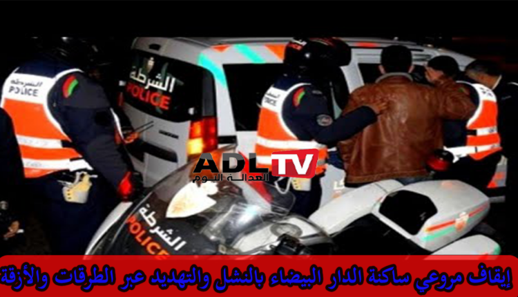 أمن "الدار البيضاء" يوقف مروعي الساكنة