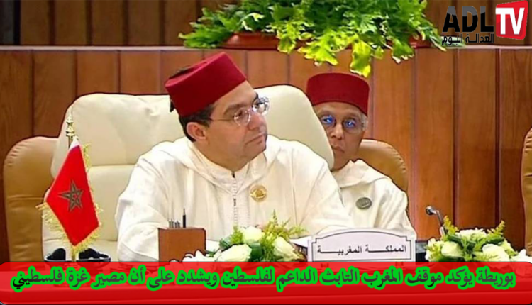 ناصر بوريطة يؤكد دعم المغرب الدائم لحقوق الفلسطينيين خلال القمة العربية بالقاهرة