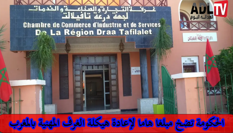 الحكومة المغربية تخصص 400 مليون درهم لدعم أدوار الغرف المهنية