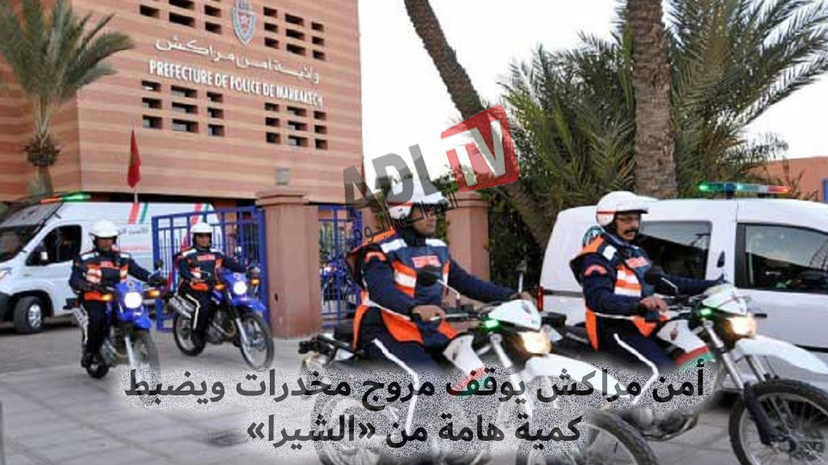 مراكش: الشرطة القضائية توقف مروج مخدرات وتضبط كمية هامة