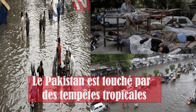 #عواصف مذمرة تضرب "باكستان" وتودي بحياة 14 شخصًا وتُصيب المئات