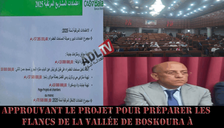 # مدير" شركة الدار البيضاء للبيئة" يوضح تفاصيل مشروع تهيئة جنبات "واد بوسكورة"