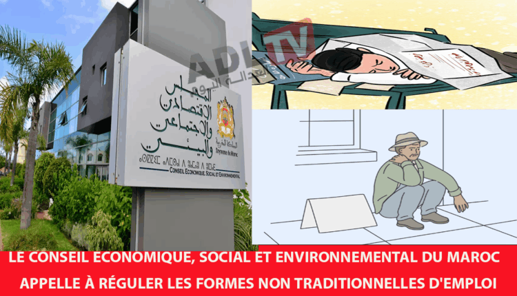# المجلس الاقتصادي والاجتماعي والبيئي بالمغرب يدعو لتنظيم الأشكال غير التقليدية للتشغيل
