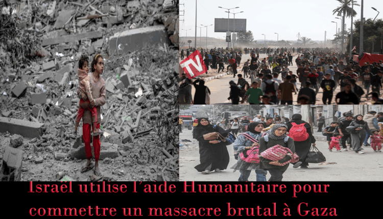 #"اسرائيل" تستخدم المساعدات لارتباك مجزرة وحشية في غزة