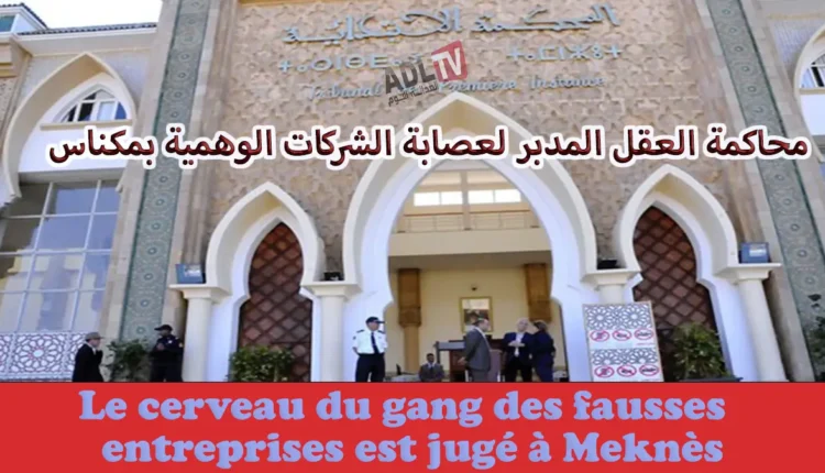 مكناس: محاكمة العقل المدبر لشركات وهمية استهدفت مؤسسات والاقتصاد الوطني 