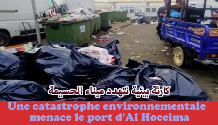 كارثة بيئية تتهدد ميناء الحسيمة