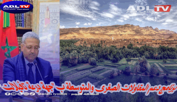 برنامج دعم المقاولات الصغرى والمتوسطة ب"جهة درعة تافيلالت"