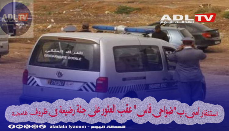 استنفار أمني ب"ضواحي فاس" عقب العثور على جثة رضيعة في ظروف غامضة