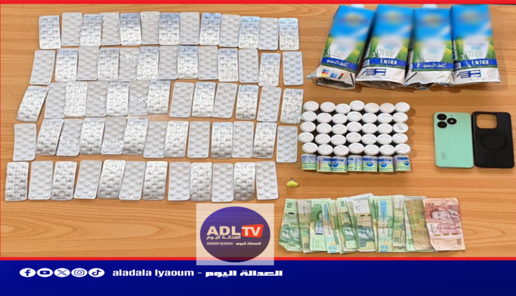 سلا: توقيف مروج للمنوعات وضبط كمية هامة من المؤثرات العقلية