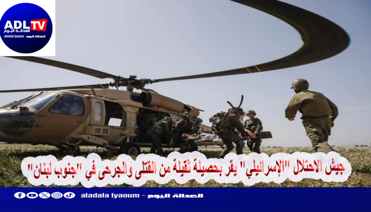 جيش الاحتلال "الإسرائيلي" يقر بحصيلة ثقيلة من القتلى والجرحى في "جنوب لبنان"