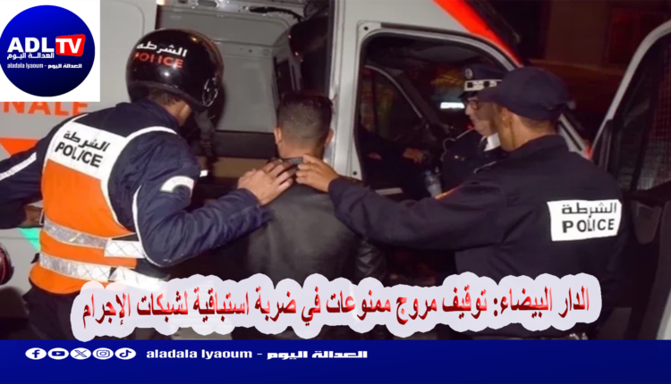 الدار البيضاء: توقيف مروج ممنوعات في ضربة استباقية لشبكات الإجرام