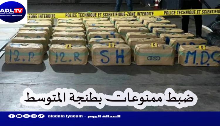 طنجة المتوسط: توقيف شخصين تزامنا مع إحباط محاولة تهريب كمية كبيرة من الممنوعات