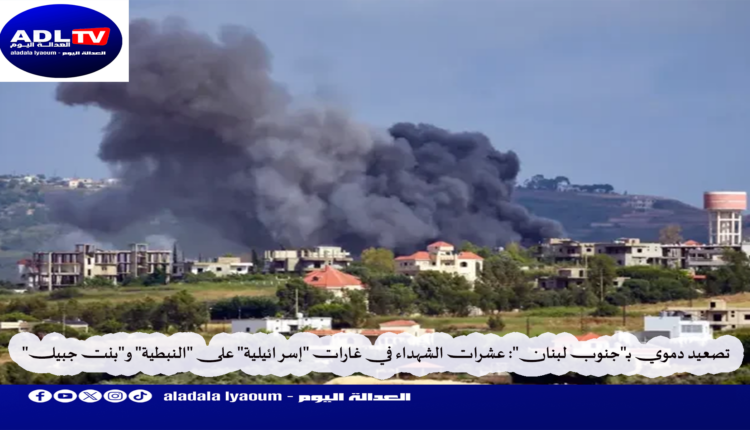 عشرات الشهداء في غارات "إسرائيلية" على "النبطية" و"بنت جبيل" بجنوب لبنان