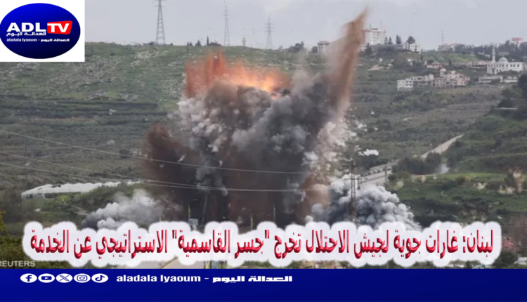 لبنان: غارات جوية لجيش الاحتلال تخرج "جسر القاسمية" الاستراتيجي عن الخدمة