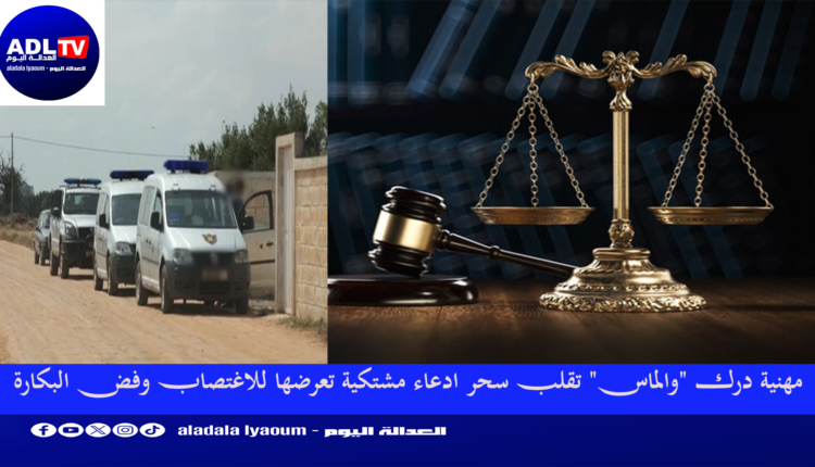 مهنية درك "والماس" تقلب سحر ادعاء مشتكية تعرضها للاغتصاب وفض البكارة