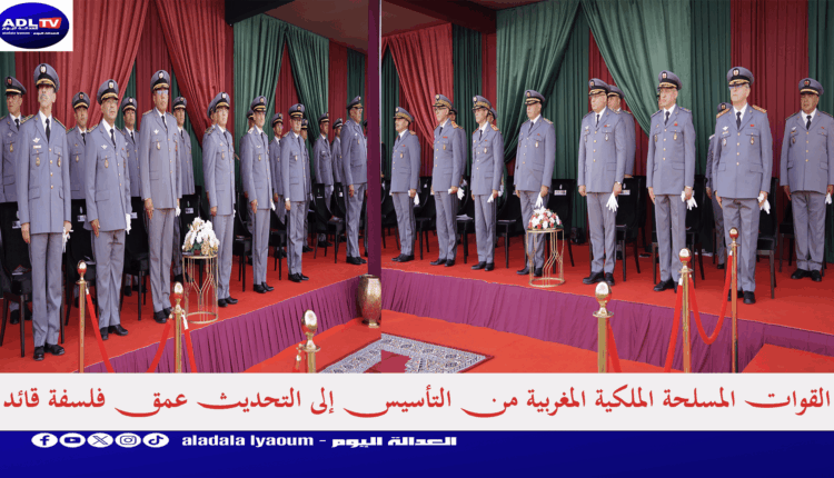 القوات المسلحة الملكية المغربية من التأسيس إلى التحديث عمق فلسفة قائد