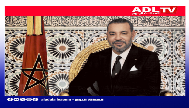 الملك محمد السادس يبعث برقية تهنئة إلى الملك عبد الله الثاني والملكة رانيا بمناسبة الذكرى الثمانين لاستقلال الأردن،