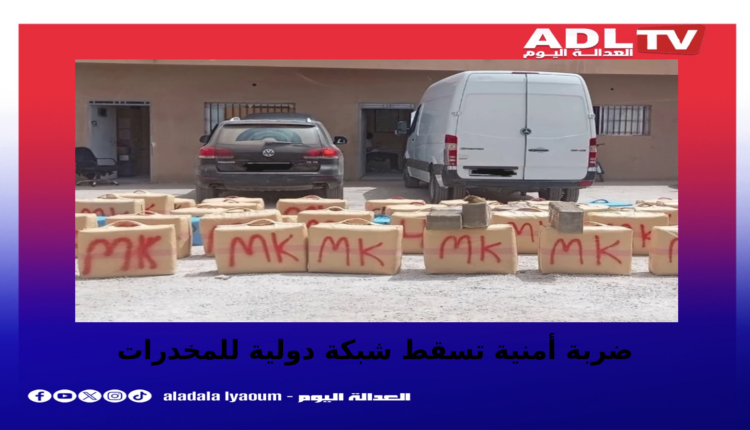 تفكيك شبكة دولية للمخدرات وحجز أطنان من الشيرا