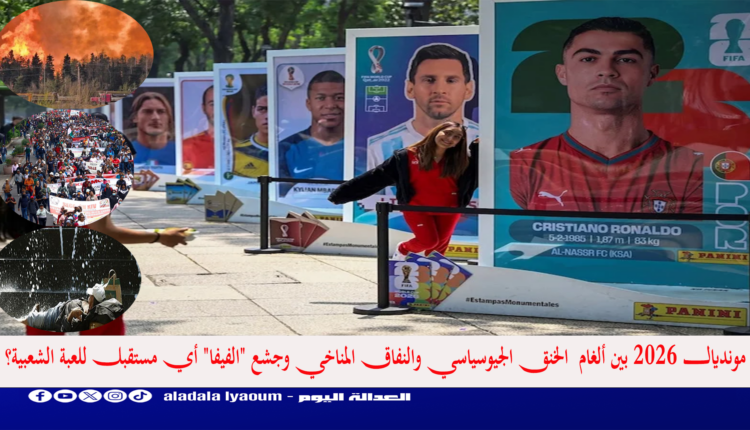 مونديال 2026 بين ألغام الخنق الجيوسياسي والنفاق المناخي وجشع "الفيفا" أي مستقبل للعبة الشعبية؟