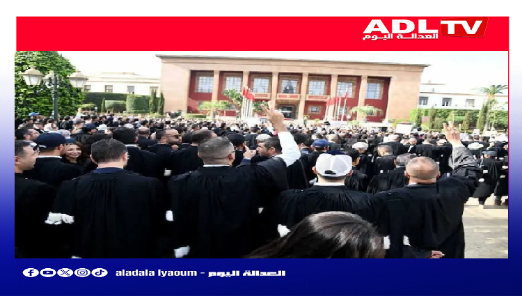 المحامون يصعدون وثيرة احتجاجاتهم ضد قانون المهنة.