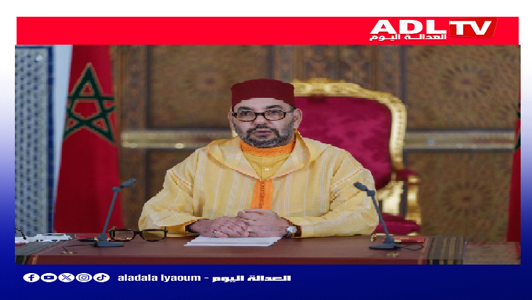 برقية تهنئة من جلالة الملك إلى عاهل المملكة المتحدة بمناسبة عيد ميلاده.