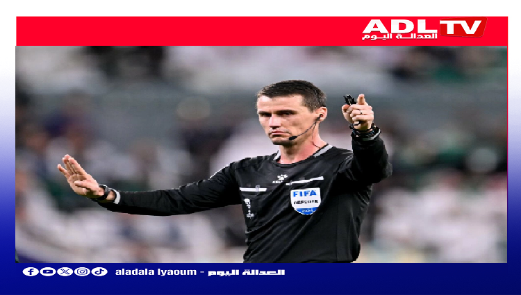 طاقم تحكيم أوزبكي يقود مباراة المغرب واسكتلندا.