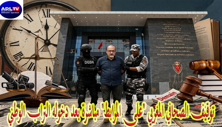 توقيف الصحافي المغربي "علي المرابط" مباشرة بعد دخوله التراب الوطني