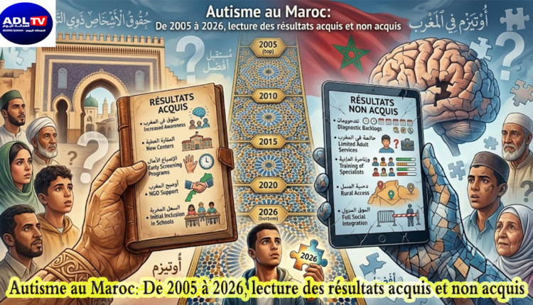 Autisme au Maroc: De 2005 à 2026, lecture des résultats acquis et non acquis