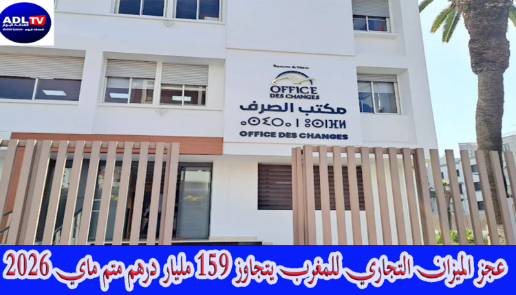 عجز الميزان التجاري للمغرب يتجاوز 159 مليار درهم متم ماي 2026