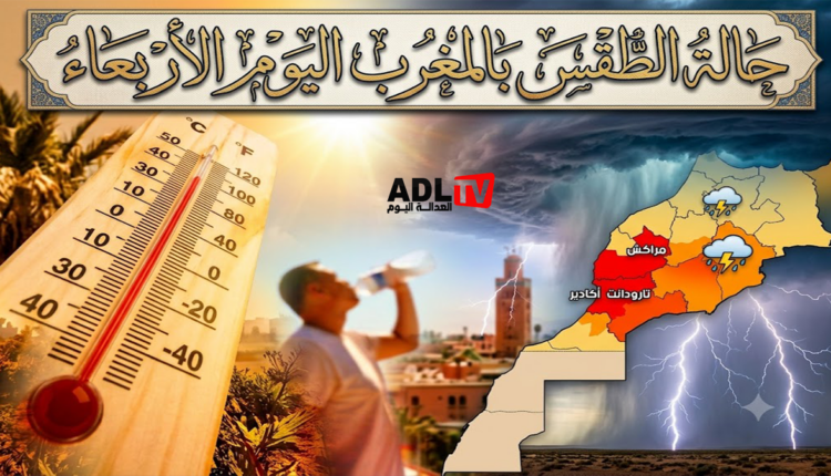 حالة الطقس بالمغرب اليوم الأربعاء
