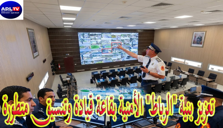 تعزيز بنية "الرباط" الأمنية بقاعة قيادة وتنسيق متطورة