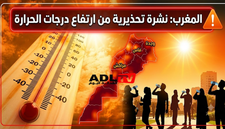 المغرب: نشرة تحذيرية من ارتفاع درجات الحرارة