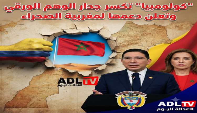 "كولومبيا" تكسر جدار الوهم الورقي وتعلن دعمها لمغربية الصحراء